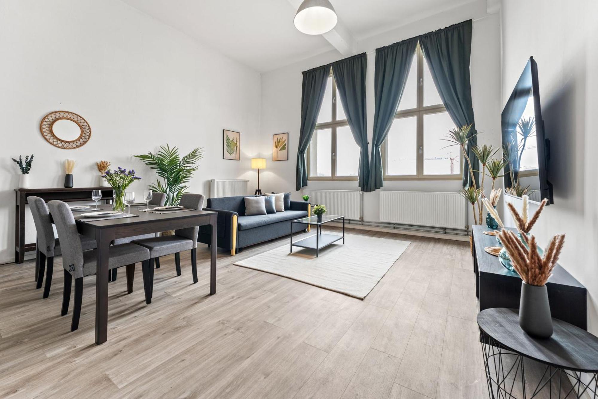 Mint Apartment Ueber Der Stadt Parken Kueche Wifi Berlin Extérieur photo