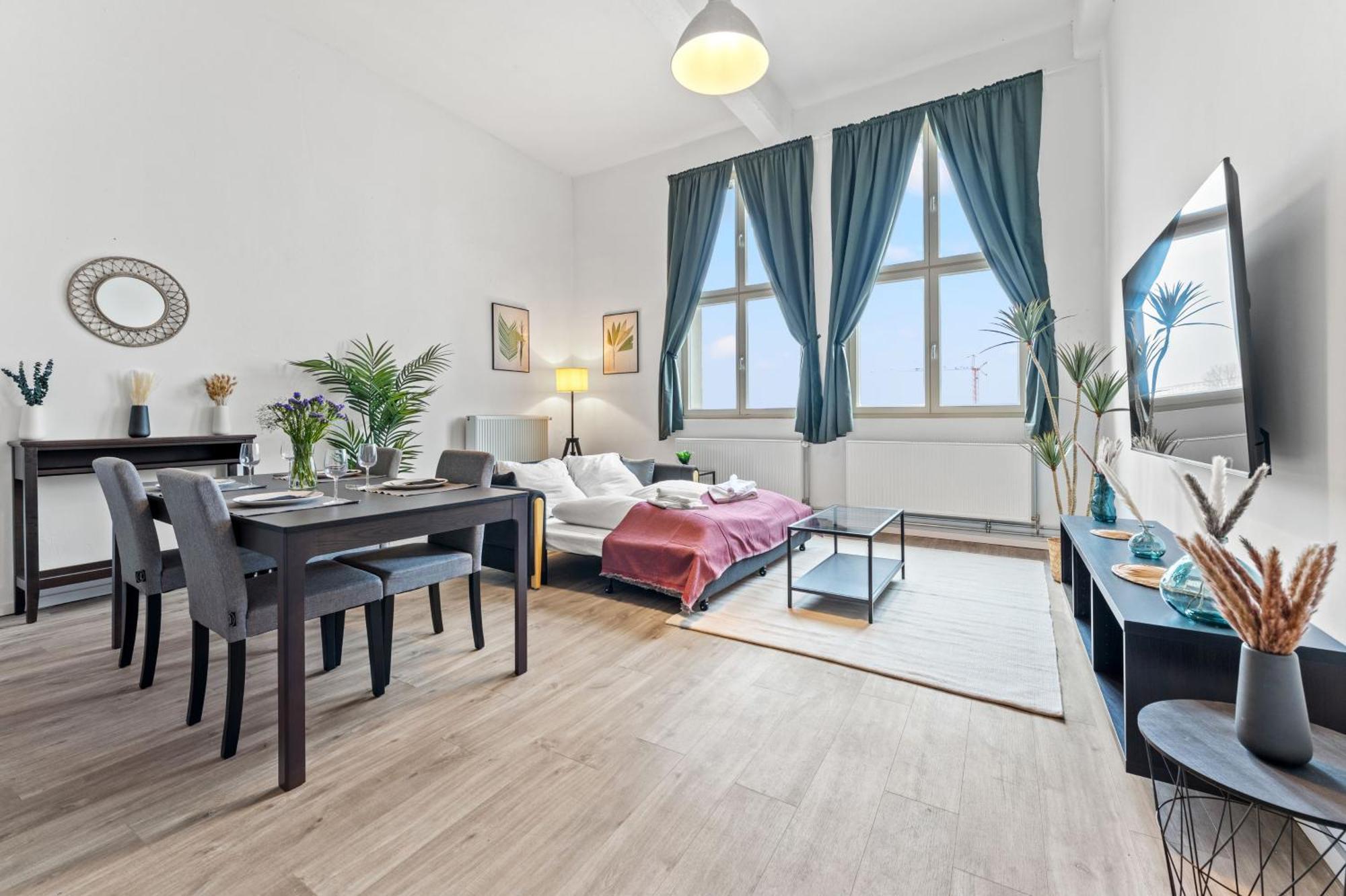 Mint Apartment Ueber Der Stadt Parken Kueche Wifi Berlin Extérieur photo
