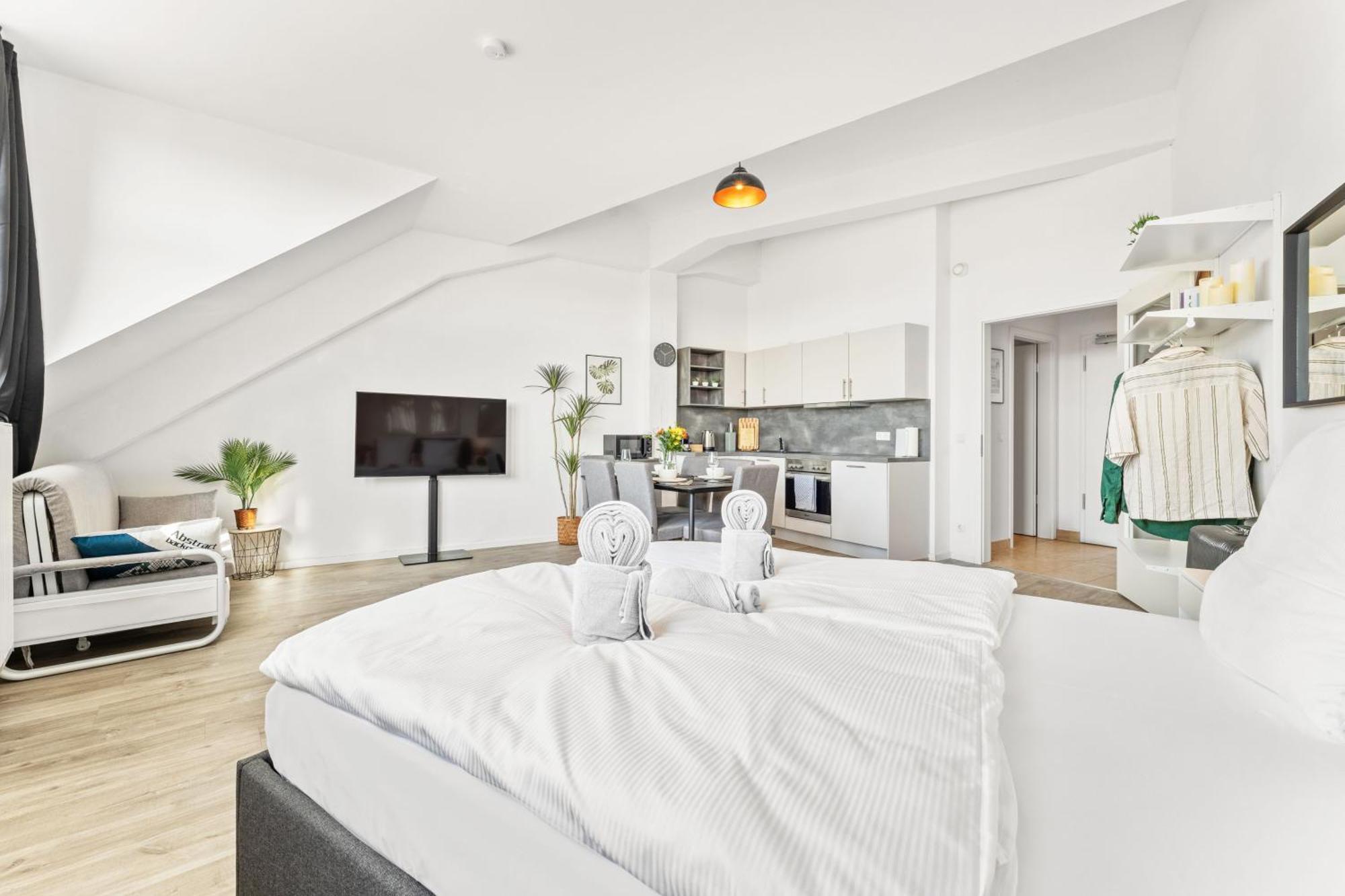 Mint Apartment Ueber Der Stadt Parken Kueche Wifi Berlin Extérieur photo
