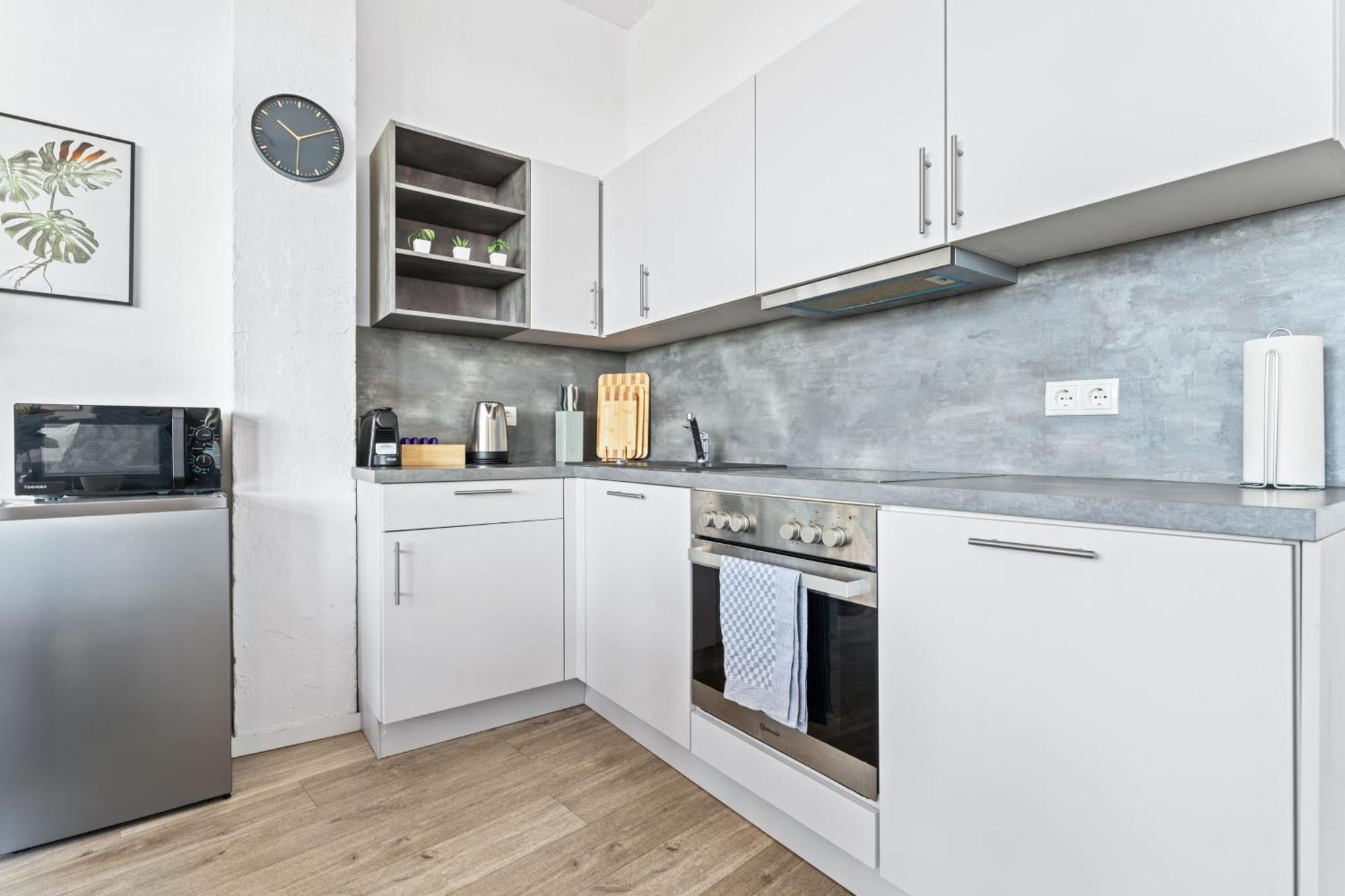 Mint Apartment Ueber Der Stadt Parken Kueche Wifi Berlin Extérieur photo